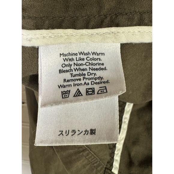 Eddie Bauer Woman's Size S Olive Green Canvas Jacket - Picture 5 of 6